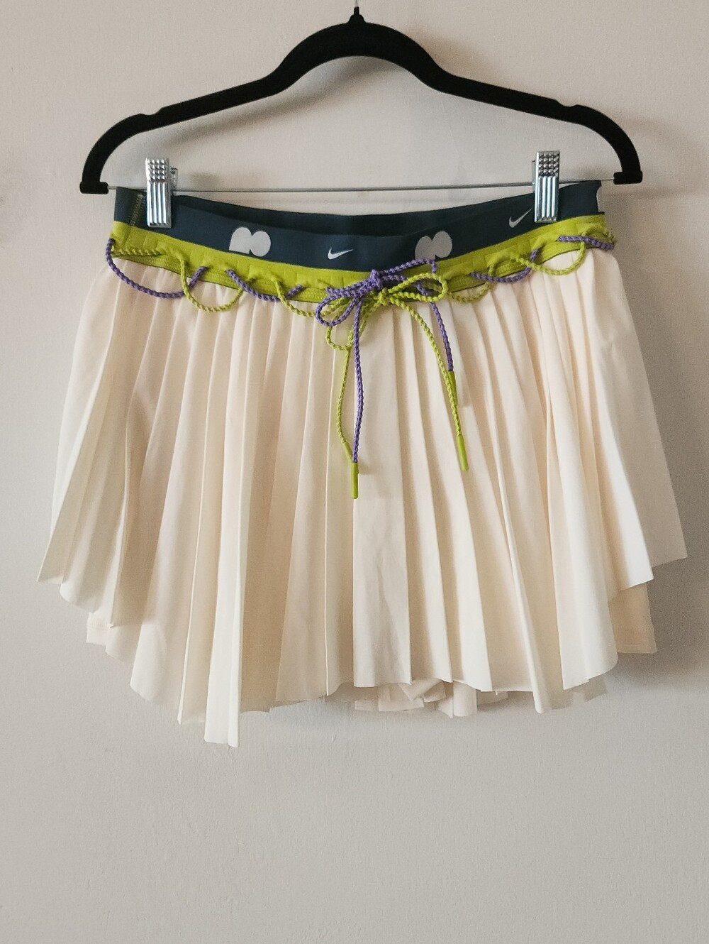 Naomi Osaka x NIKE Tennis 2-in-1 Skirt Skort in Coconut Milk NEW NWT - Picture 2 of 7